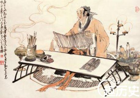 韦编三绝的故事